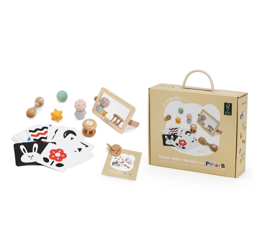 Növekedj Velem Játékkészlet, 0-6 hónapos korig