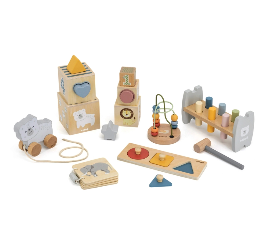 Korai Struktúrák játékkészlet, 12-18 hónapos korig